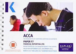 Read ACCA F7 Financial Reporting (International and UK) - Pocket Notes - Kaplan Publishing | PDF
