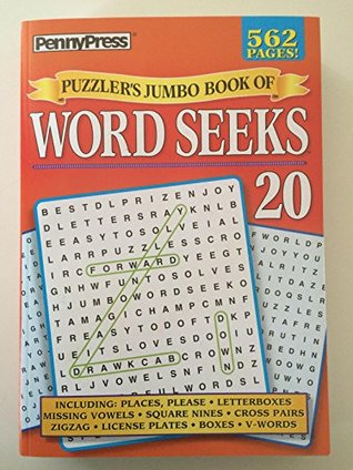 Read Puzzlers Jumbo Book of Word Seeks Search Find Circle Volume 20 - Penny Press | PDF