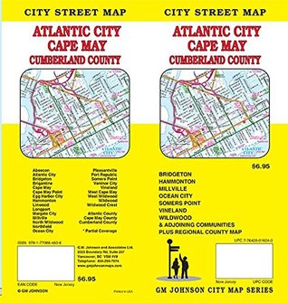 Read Atlantic City / Cape May / Cumberland County, New Jersey Street Map -  | ePub