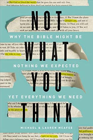 Full Download Not What You Think: Why the Bible Might Be Nothing We Expected Yet Everything We Need - Michael McAfee file in PDF