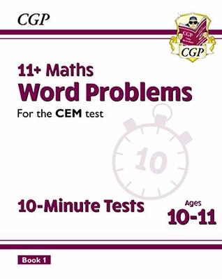 Read Online New 11  CEM 10-Minute Tests: Maths Word Problems - Ages 10-11 Book 1 - CGP Books | ePub