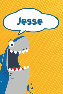 Read Online Jesse: Personalized Shark Writting Journal, Notebook, Diary, for Kids 120 Pages 6x9 -  file in PDF