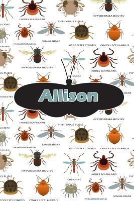 Full Download Allison: Bug Insect Journal Notebook 120 Pages 6x9 -  file in ePub