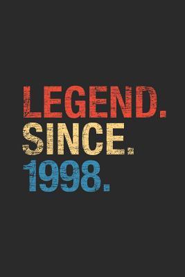 Read Online Legend Since 1998: Dotted Bullet Grid Notebook / Journal (6 X 9 -120 Pages) - Birthday Gift Idea - Legend Publishing file in PDF