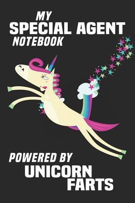 Download My Special Agent Notebook Powered By Unicorn Farts: Blank Lined Notebook Journal Gift Idea - Unikoo Publishing file in ePub