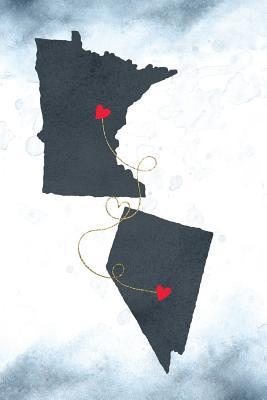 Read Minnesota & Nevada: Long Distance Out of State Notebook - Blank Lines -  | PDF