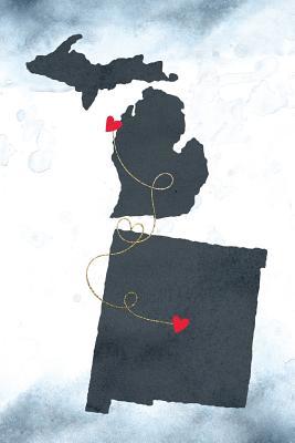 Download Michigan & New Mexico: Long Distance Out of State Notebook - Blank Lines -  | ePub