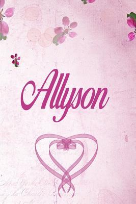 Read Allyson: Personalized Name Notebook/Journal Gift For Women & Girls 100 Pages (Pink Floral Design) for School, Writing Poetry, Diary to Write in, Gratitude Writing, Daily Journal or a Dream Journal. - Personalized Name Publishers | ePub