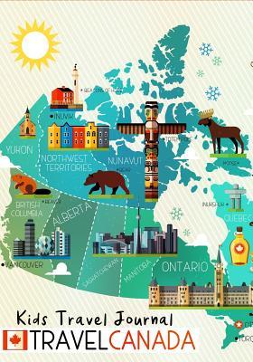 Download Kids Travel Journal Canada: Fun Vacation Notebook, Diary for Children to Write In with Prompts Pages for Writing, Doodling and Sketching, Small Lined Diary -  | PDF