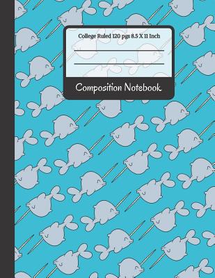 Read Composition Notebook: Blue Narwhal College Ruled Notebook - Creative School Co file in ePub