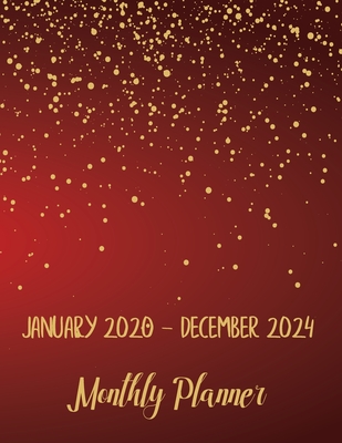 Download January 2020 - December 2020 Monthly Planner: JAN 2020-DEC 2020 One Year Daily Weekly Calendar 12 Month Appointment Notebook for To-Do List Agenda Schedule Organizer Logbook Student or Teacher Action plan, design cover with gold star dark red background - Eebook Valley file in PDF